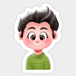 Cute Graphel - Hameoart Sticker